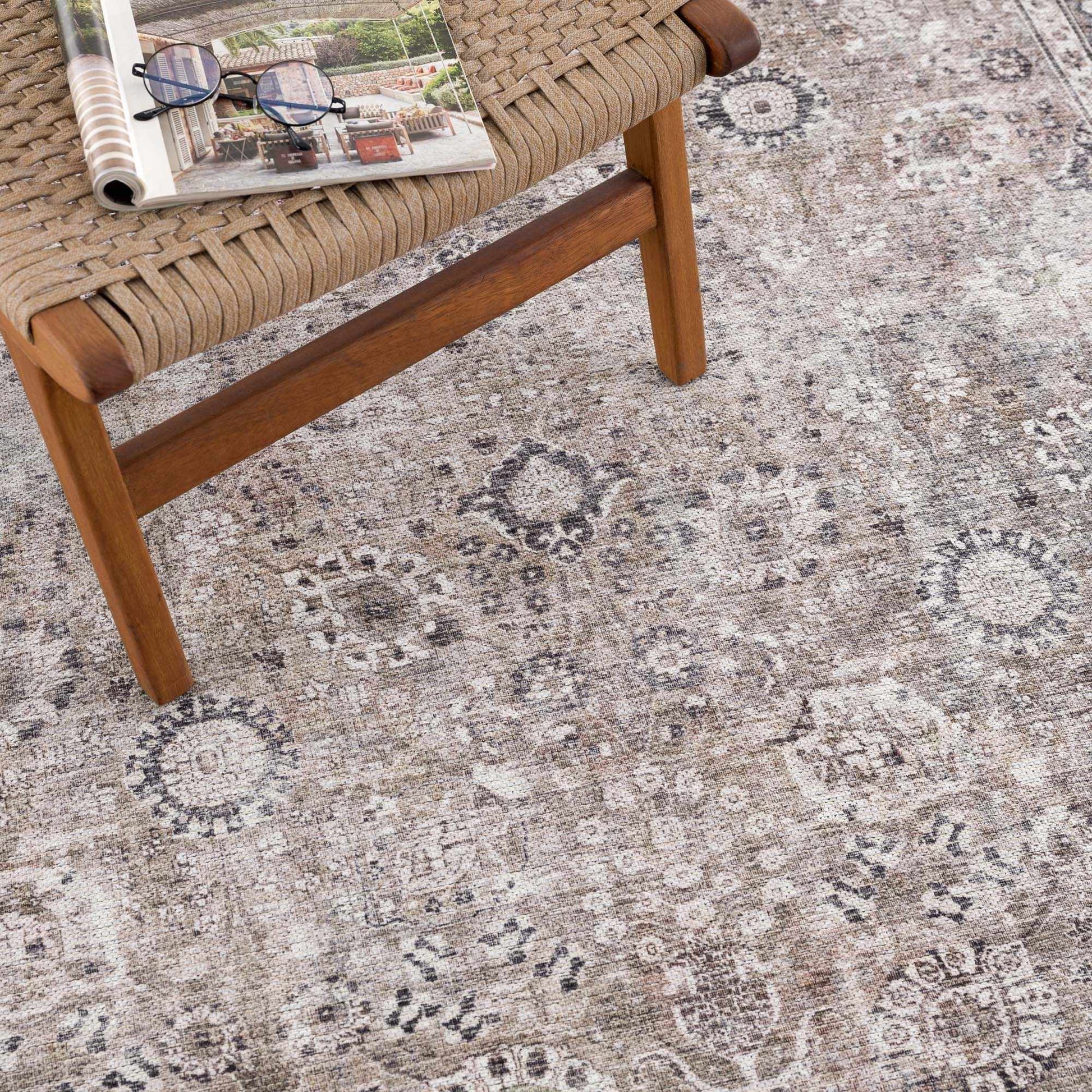 Ganyangan washable rug design pattern display product shot