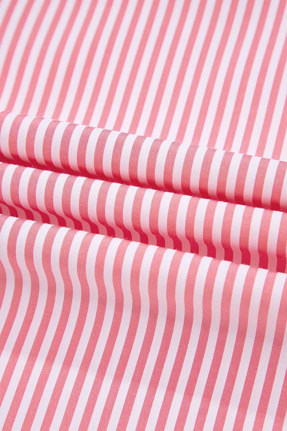 Close-up of stripe pattern material texture detail
